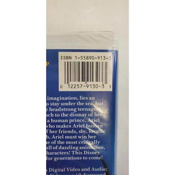 The Little Mermaid VHS Tape - Walt Disney Classics - Picture 3 of 6